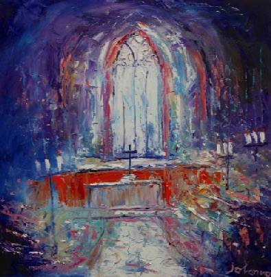 The Light in Iona Abbey 20x20
SOLD